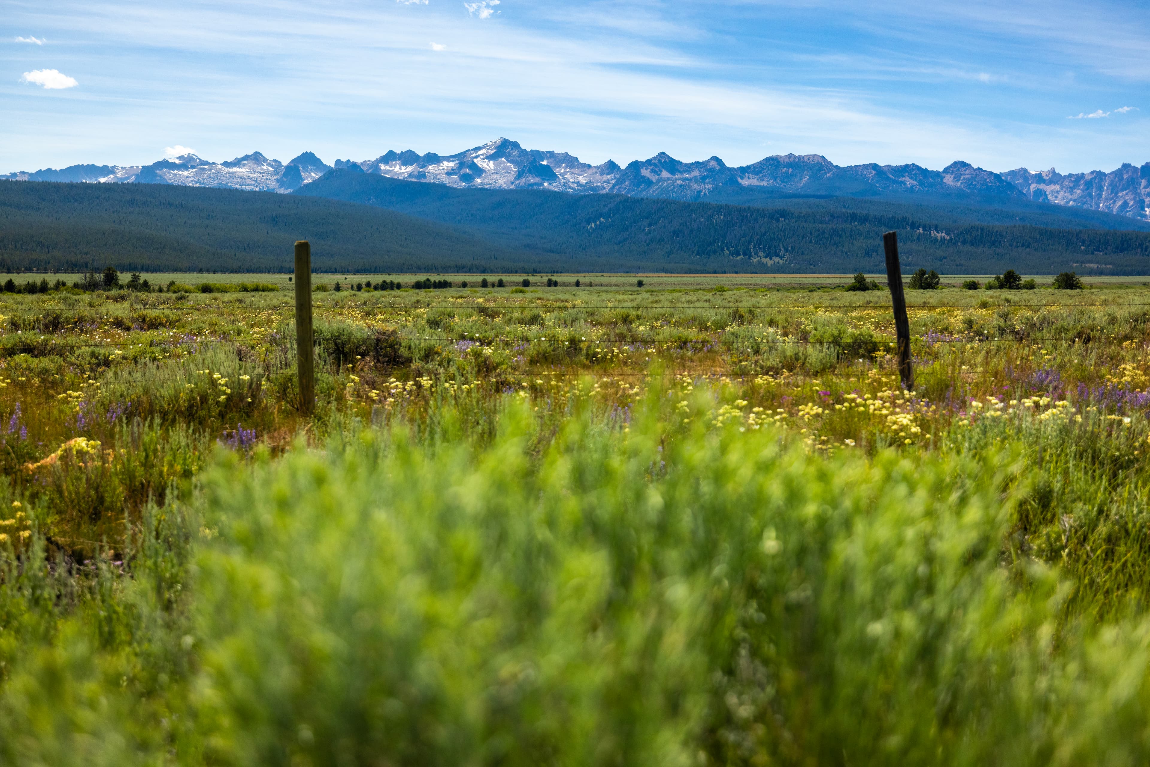 Sawtooth Mountains, Stanley, Idaho